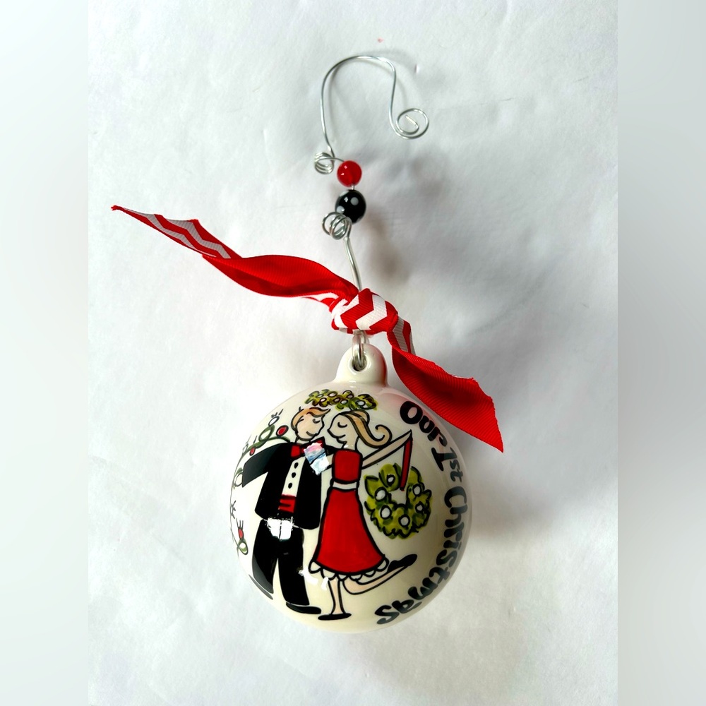 GLORY HAUS Our 1st Christmas Tree Ornament